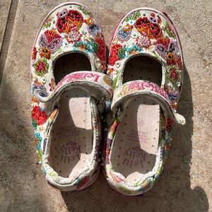 Colorful Beaded Kids Shoes